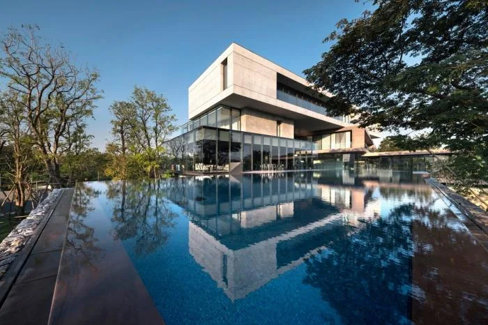 BIM Architecture | Stacking and Twisting Like Wind Trucks - Residential Buildings at the Edge of Rainforest