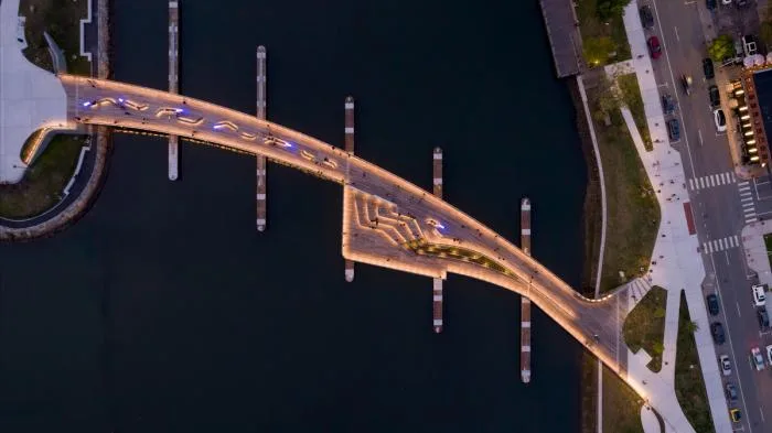 BIM Architecture | The Link of the City - Providence Pedestrian Bridge