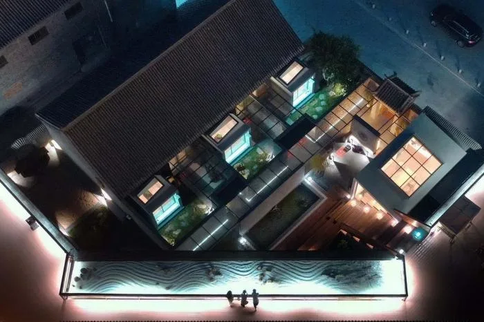 BIM Architecture | Yongning Ancient City · Jinshan Hidden Lane/Local Creation Center