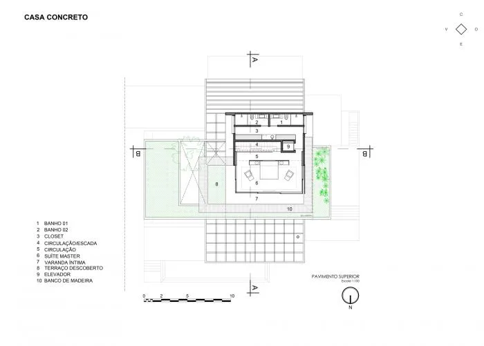 BIM architecture | Creating hierarchical and horizontally nested spaces: Brazilian "movie" residences