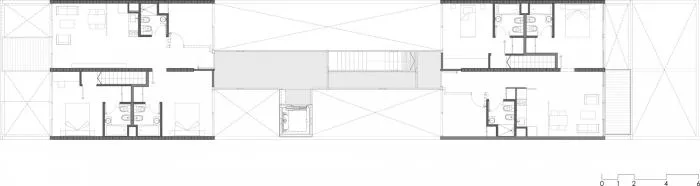 BIM Architecture | Let Light Shine Through the Courtyard - 3470 Collective Residence, Buenos Aires