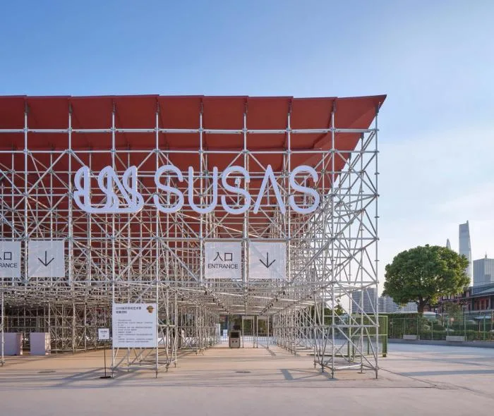 BIM Architecture | 2019 Shanghai Urban Space Art Season Main Exhibition Hall Entrance Security Check Shed/Tongji Original Design Studio