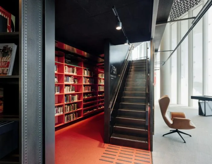 BIM architecture | Enjoying sunbathing under foggy curtain walls: Norwegian Library "Deichman"