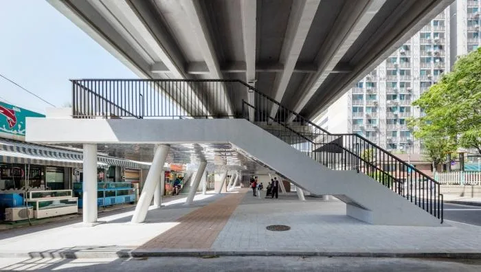 BIM Architecture | Seoul Terrace Square, Regenerated Space Under Elevated Bridge
