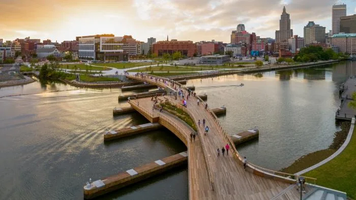 BIM Architecture | The Link of the City - Providence Pedestrian Bridge