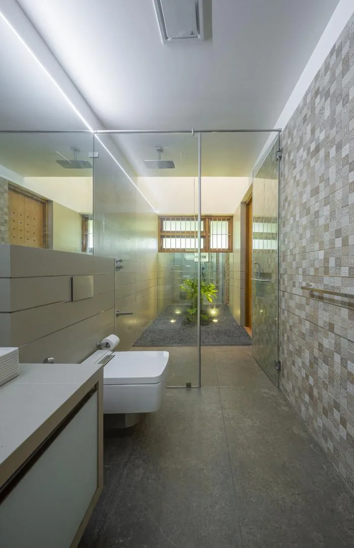 BIM Architecture | Geometric Order and Natural Landscape Quietly Blending: A Vacation Home in a Grid
