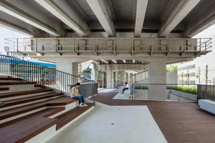 BIM Architecture | Seoul Terrace Square, Regenerated Space Under Elevated Bridge