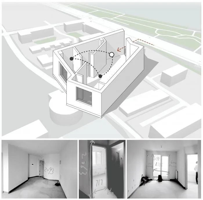 BIM Architecture | 'Micro Residence' spatial release and theatrical design for tiny units