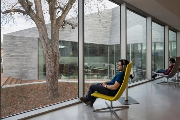 BIM Architecture | Town Tree Courtyard - Queenstown Media Library