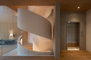 BIM Architecture: Creating a Quiet and Cozy Spiral Villa in Hangzhou by Diyoukuang Design Studio-BIM WORLD