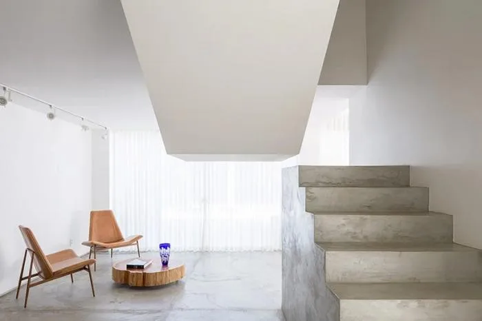 BIM Architecture | Concrete "Grid" Residential Buildings with Aesthetic Structural Form