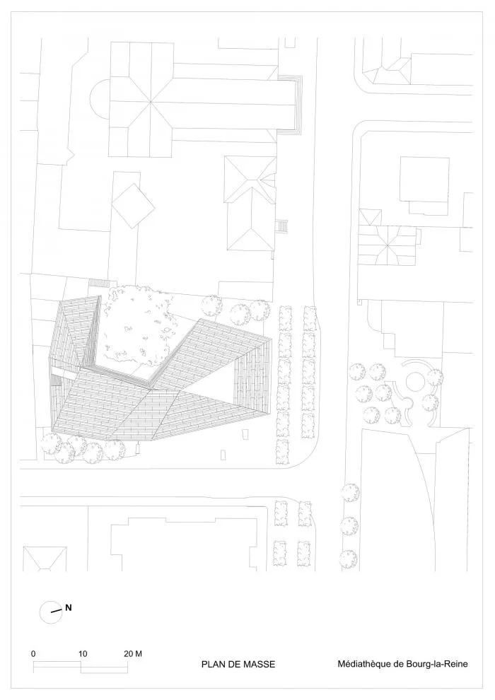 BIM Architecture | Town Tree Courtyard - Queenstown Media Library