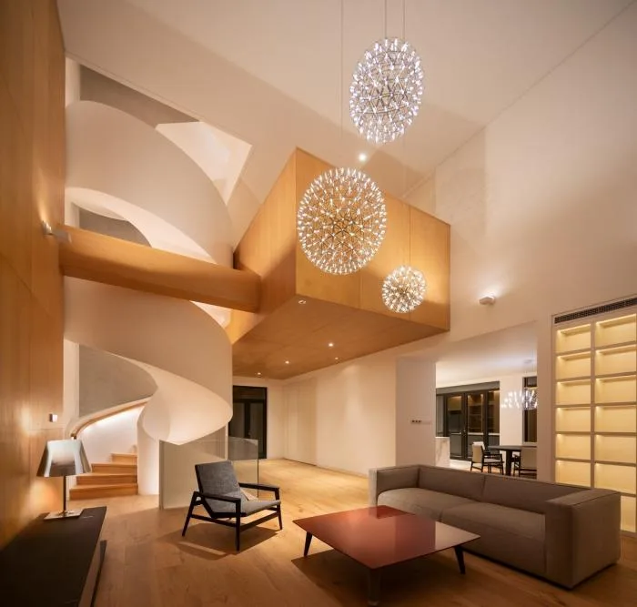 BIM Architecture | Quiet and Warm Space, Hangzhou Spiral Villa/Diyoukuang Architectural Design Studio