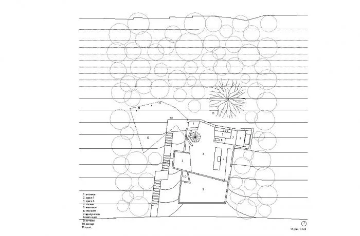 BIM Architecture | Residential Buildings on Slopes: 8008