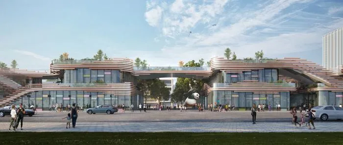 BIM Architecture | Aedas New Work: 2.4-kilometer Super Line Park, New Commercial Model for Parks