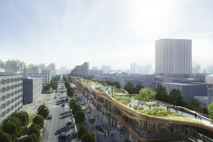 BIM Architecture | Aedas New Work: 2.4-kilometer Super Line Park, New Commercial Model for Parks