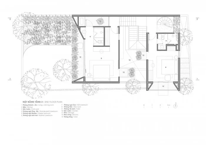 BIM architecture | Poetic dwelling in the city, terrace park cabin
