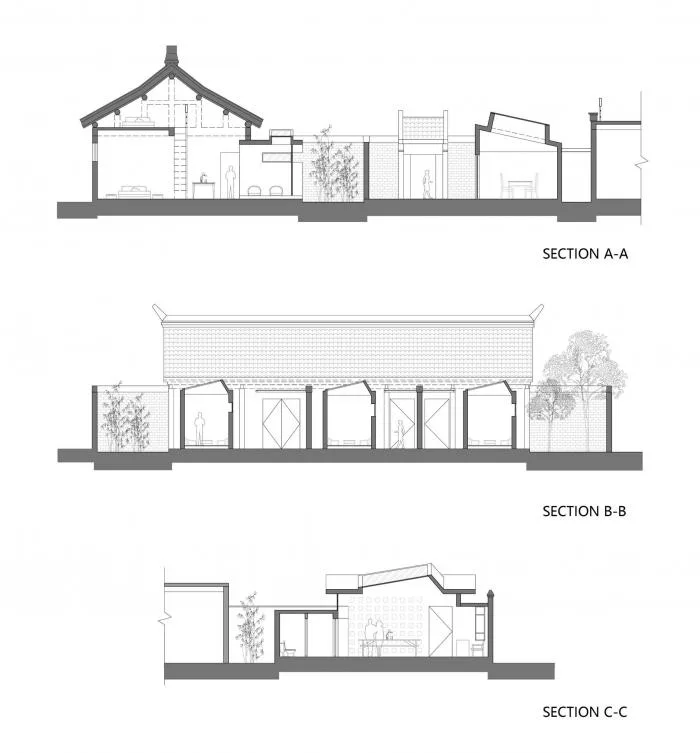BIM Architecture | Yongning Ancient City · Jinshan Hidden Lane/Local Creation Center