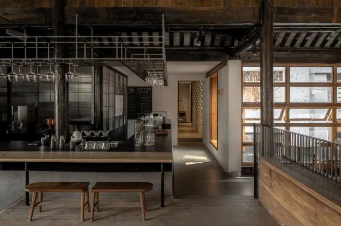 BIM Architecture | Collision between Jiangnan Old Street and Coffee Culture: D-U Duka Collection/Ben Zhe Architecture