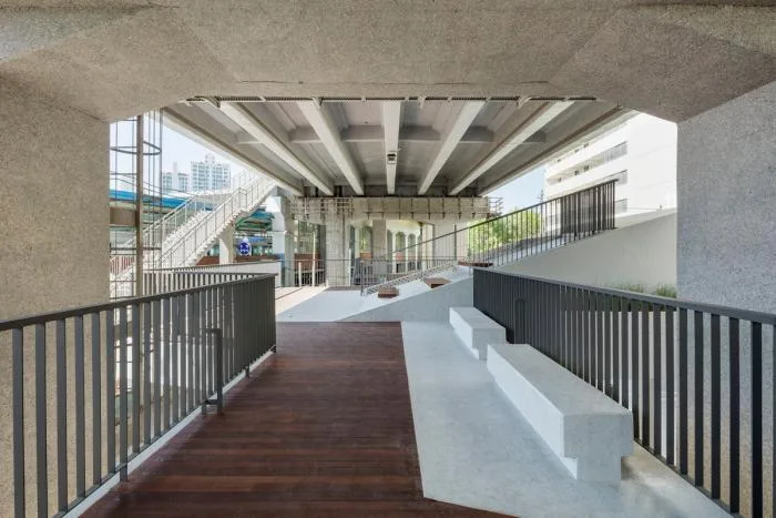 BIM Architecture | Seoul Terrace Square, Regenerated Space Under Elevated Bridge