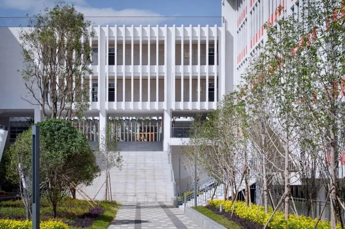 BIM Architecture | Stereoscopic "Courtyard" Space: Yunnan Normal University Experimental High School/Tsinghua University Architectural Design Institute+Tsinghua University School of Architecture