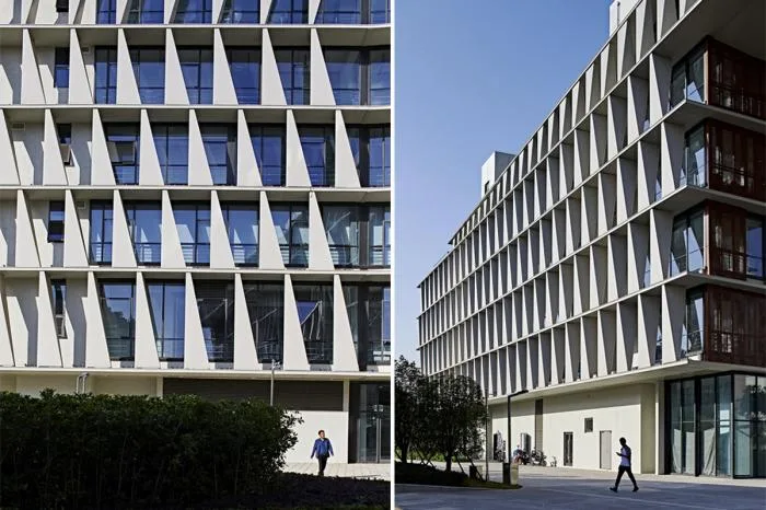 BIM architecture | Freely interpreted enclosed courtyard: Nanjing Pukou Cultural Center/BAU Architecture and Urban Design Firm