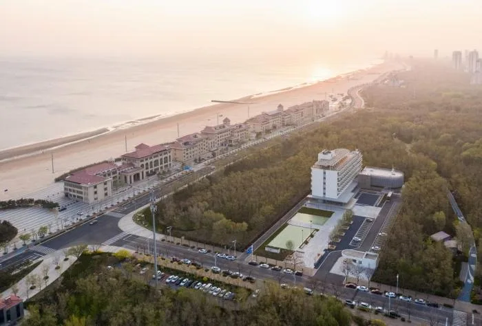 BIM Architecture | Yantai Marine Economic Innovation Zone Headquarters Base Renovation/Water Stone Design