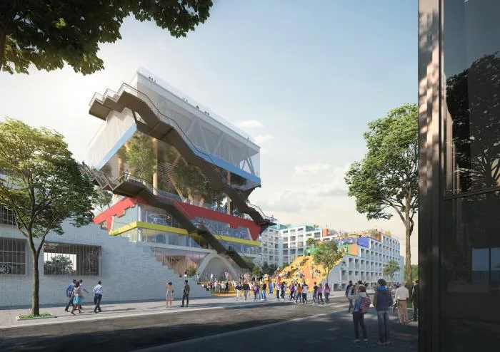 BIM architecture | MVRDV new work: 20 years ago, the World Expo venue was transformed into a shared office complex