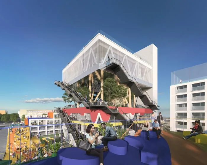BIM architecture | MVRDV new work: 20 years ago, the World Expo venue was transformed into a shared office complex