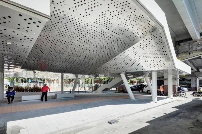 BIM Architecture | Seoul Terrace Square, Regenerated Space Under Elevated Bridge