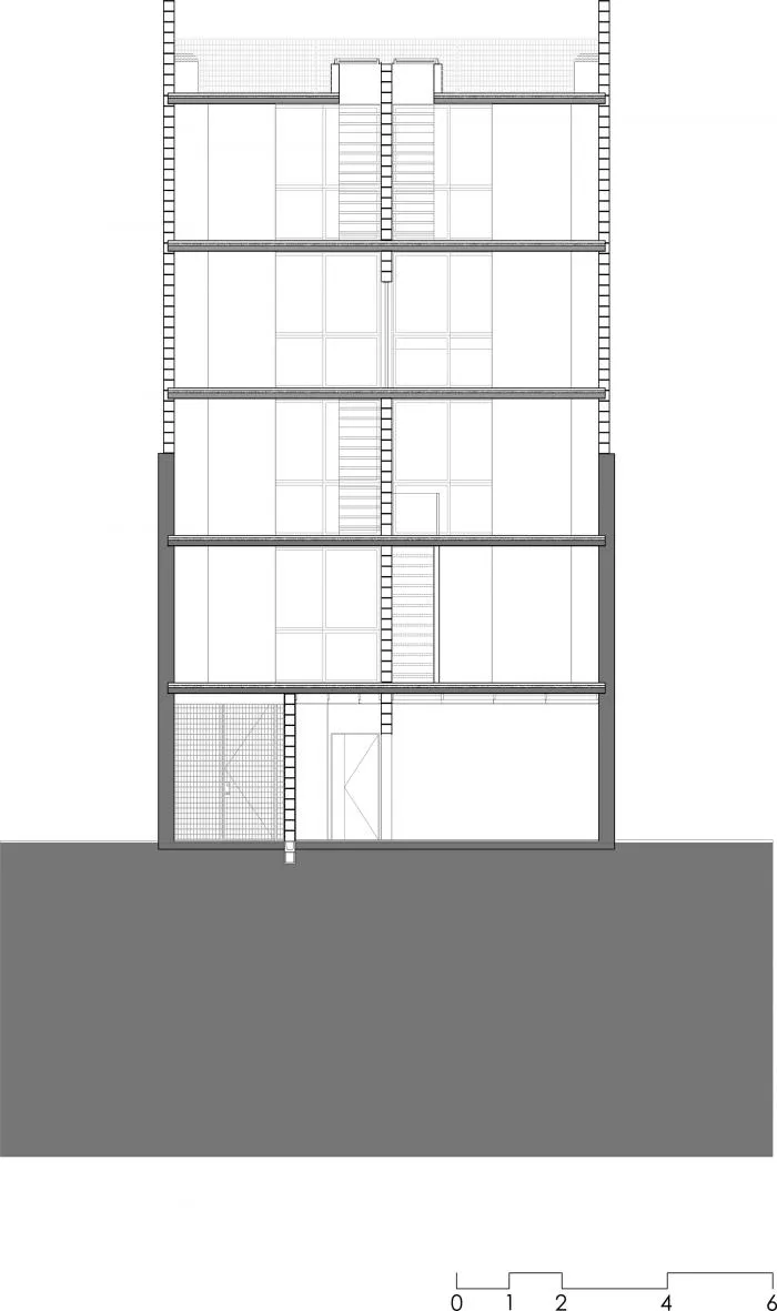 BIM Architecture | Let Light Shine Through the Courtyard - 3470 Collective Residence, Buenos Aires