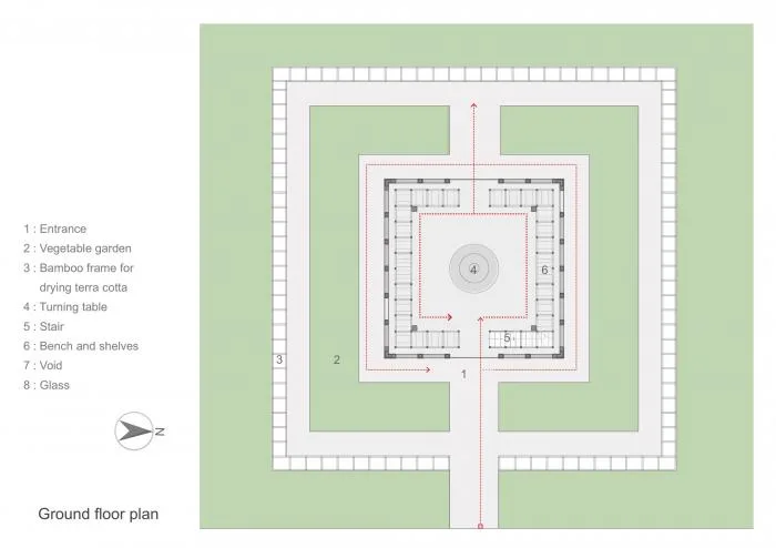 BIM Architecture | Vietnamese Chitu Ceramics Workshop