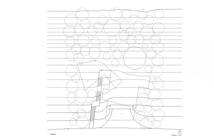 BIM Architecture | Residential Buildings on Slopes: 8008