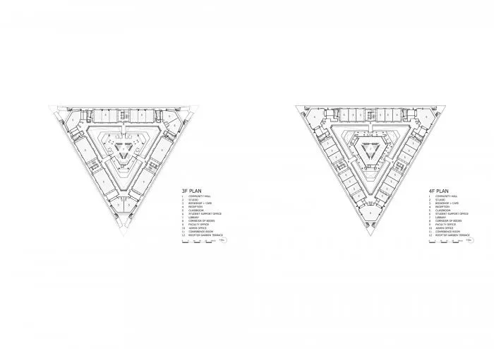 BIM Architecture | Chase Hand Gate College University 'Academic Ark' / Designed by Mitsubishi Land Institute