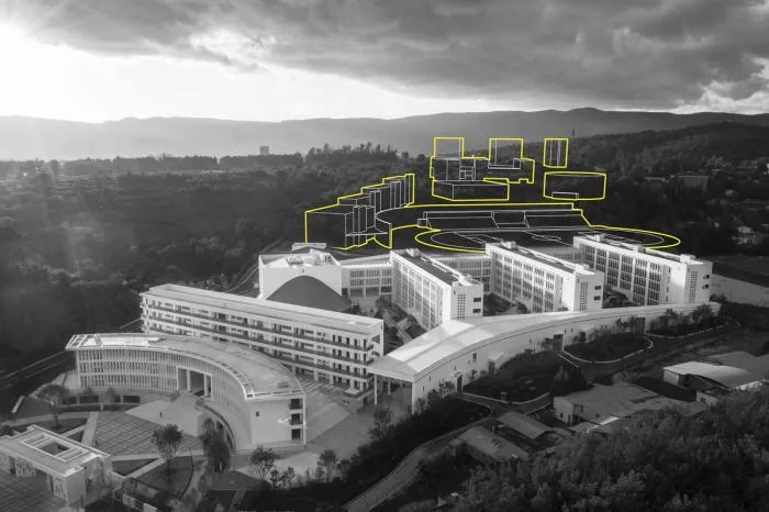 BIM Architecture | Stereoscopic "Courtyard" Space: Yunnan Normal University Experimental High School/Tsinghua University Architectural Design Institute+Tsinghua University School of Architecture