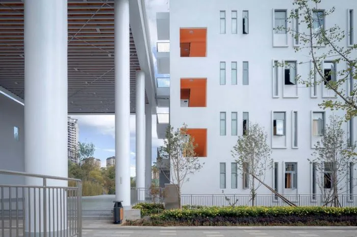 BIM Architecture | Stereoscopic "Courtyard" Space: Yunnan Normal University Experimental High School/Tsinghua University Architectural Design Institute+Tsinghua University School of Architecture