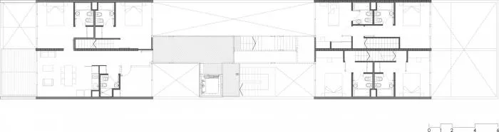 BIM Architecture | Let Light Shine Through the Courtyard - 3470 Collective Residence, Buenos Aires