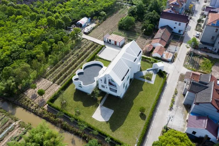 BIM Architecture | Landscape Wanhua Tube - Lu Zhai/AMS Yuanxiu Wan Architecture Firm