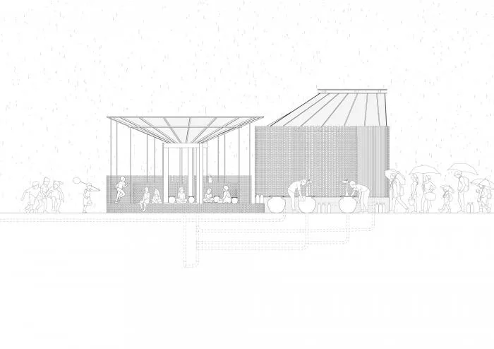 BIM Architecture | Cambodian Pusai Water Hall: A Solution for Safe Water Use in Rural Cambodia