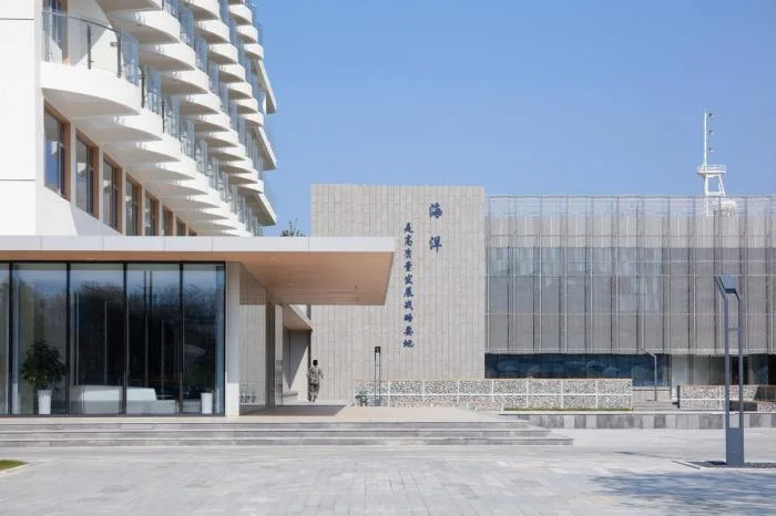 BIM Architecture | Yantai Marine Economic Innovation Zone Headquarters Base Renovation/Water Stone Design