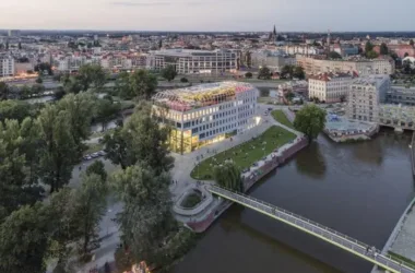 BIM Architecture: Translucent and Semi-Natural Design of Wroclaw's Concordia Center by MVRDV-BIM WORLD