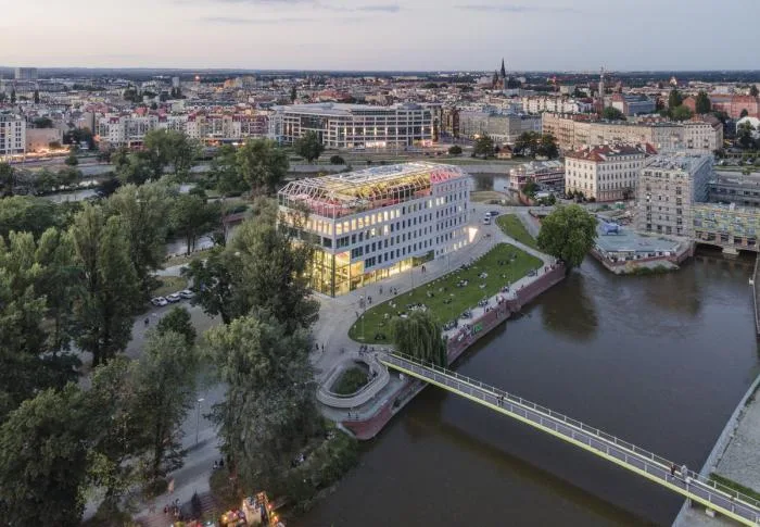 BIM Architecture | Translucent, Semi Natural: Wroclaw Design Center 'Concordia'/MVRDV
