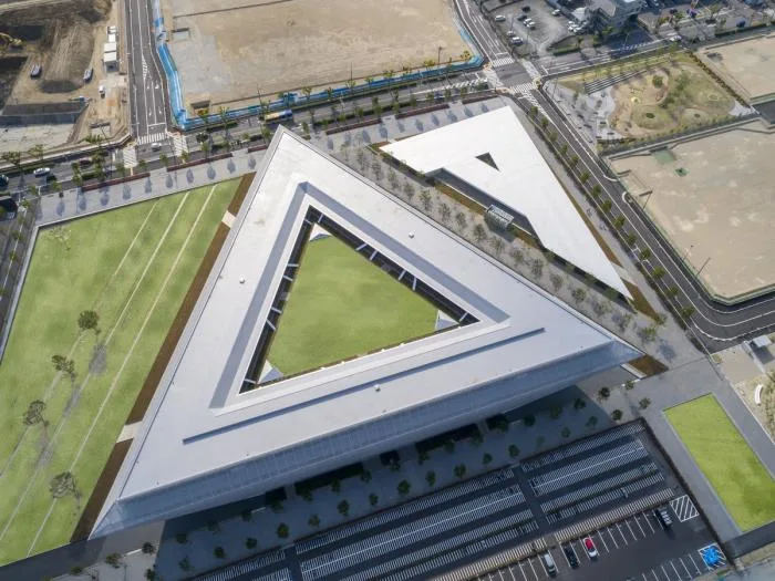 BIM Architecture | Chase Hand Gate College University 'Academic Ark' / Designed by Mitsubishi Land Institute