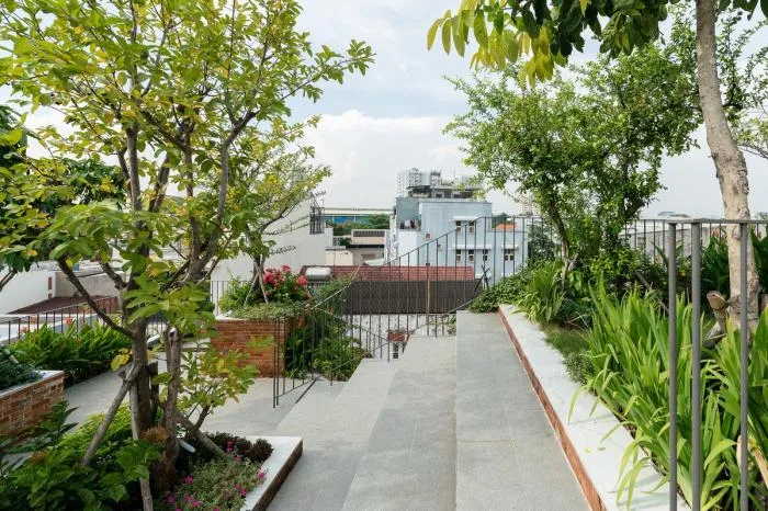 BIM architecture | Poetic dwelling in the city, terrace park cabin