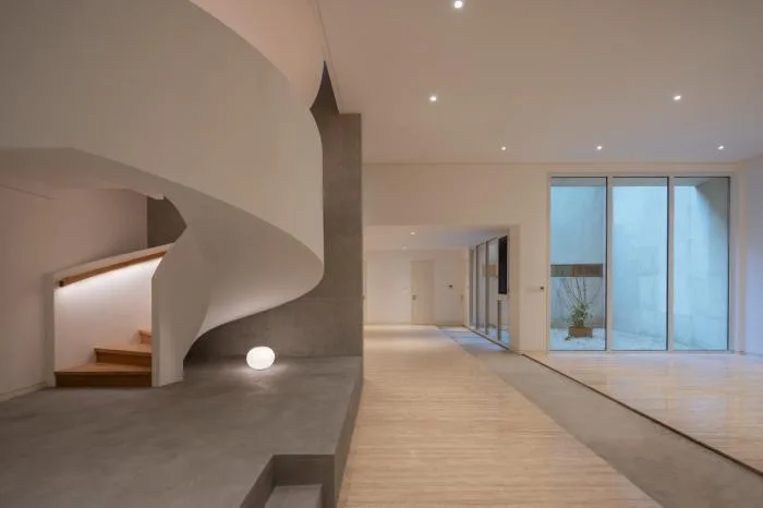 BIM Architecture | Quiet and Warm Space, Hangzhou Spiral Villa/Diyoukuang Architectural Design Studio