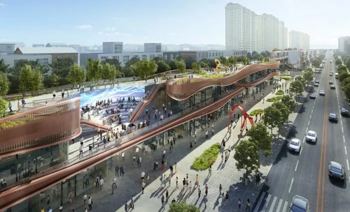 BIM Architecture | Aedas New Work: 2.4-kilometer Super Line Park, New Commercial Model for Parks
