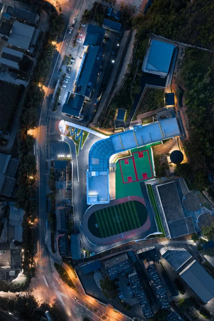 BIM Architecture | Campus Regeneration, Half Mountain Half School: Yunnan Yuxi Ecological Experimental Primary School/Conceptual Design