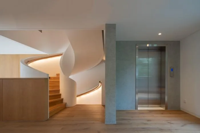 BIM Architecture | Quiet and Warm Space, Hangzhou Spiral Villa/Diyoukuang Architectural Design Studio