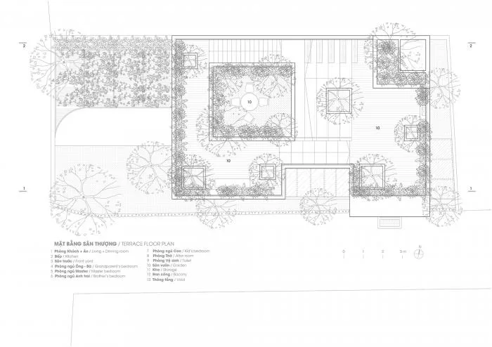BIM architecture | Poetic dwelling in the city, terrace park cabin