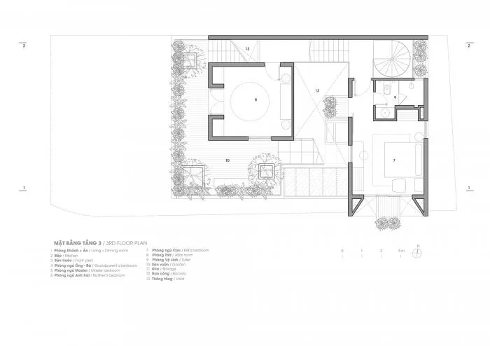 BIM architecture | Poetic dwelling in the city, terrace park cabin